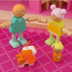 Maison De Poupées Cottage 'Dolce Casa' Sevi 1831 -Jouets En Bois -Jouets En Bois maison de poupees cottage dolce casa sevi 1831 jouets en bois 3