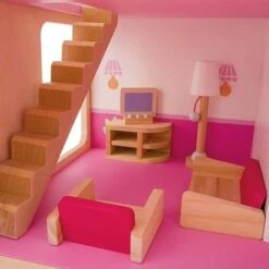 Maison De Poupées Cottage 'Dolce Casa' Sevi 1831 -Jouets En Bois -Jouets En Bois maison de poupees cottage dolce casa sevi 1831 jouets en bois 4