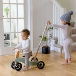 Porteur En Bois Tiny Glider 12 Mois Kinderfeets® - Porteur à Pousser -Jouets En Bois porteur en bois tiny glider 12 mois kinderfeets porteur a pousser 2