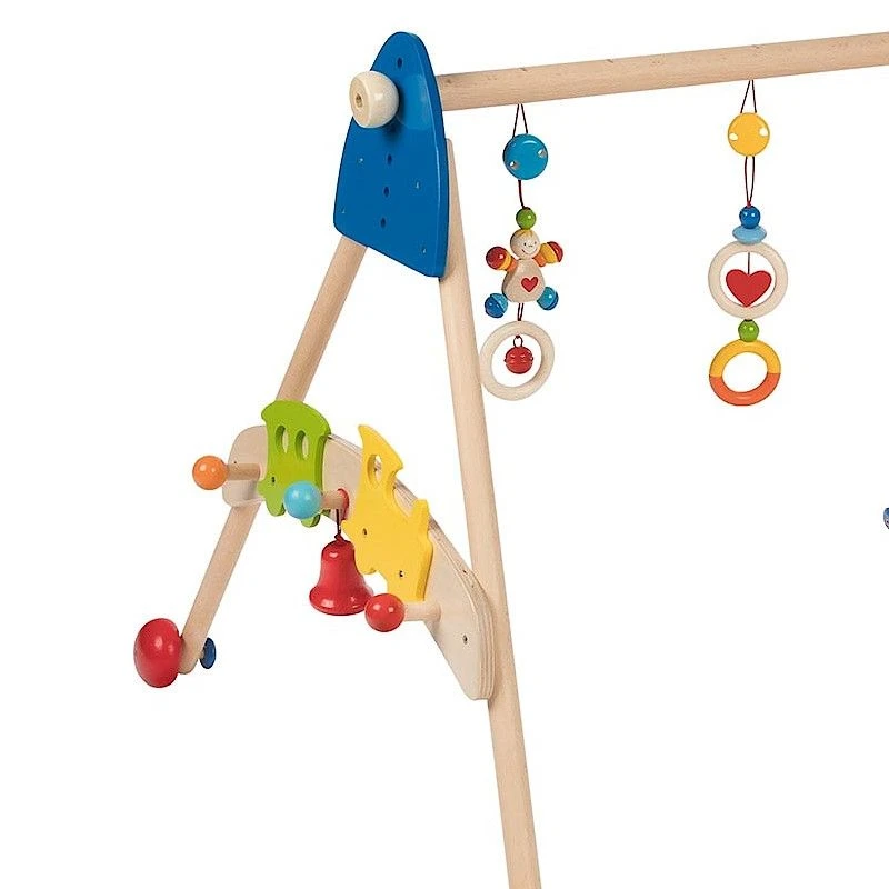 Portique D'activité Déambulateur En Bois Trains Heimess® - Jouet Bébé Bio 4 Portique D'activité Déambulateur En Bois Trains Heimess® - Jouet Bébé Bio – Image 2