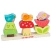 Puzzle De Formes à Empiler Jardin Enchanté 9 Pièces Le Toy Van® - Jouets En Bois -Jouets En Bois puzzle de formes a empiler jardin enchante 9 pieces le toy van jouets en bois