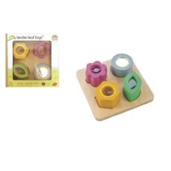 Puzzle De Hochets Sensoriels Tactile & Visuel Tender Leaf Toys® - Jouets En Bois -Jouets En Bois puzzle de hochets sensoriels tactile visuel tender leaf toys jouets en bois 2