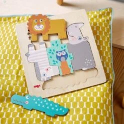 Jouets En Bois Puzzle Dans La Jungle HABA® - Puzzles Bois 1er Age -Jouets En Bois puzzle en bois dans la jungle haba puzzles bois 1er age 2