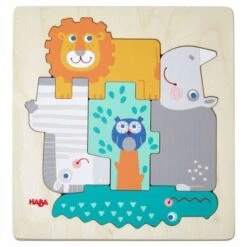 Jouets En Bois Puzzle Dans La Jungle HABA® - Puzzles Bois 1er Age