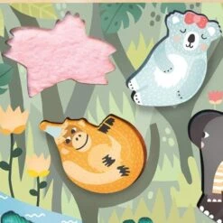 Puzzle Encastrement Tactile Jungle Vilac® Par Michelle Carlslund- Jouets En Bois -Jouets En Bois puzzle encastrement tactile jungle vilac par michelle carlslund jouets en bois 1