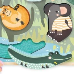 Puzzle Encastrement Tactile Jungle Vilac® Par Michelle Carlslund- Jouets En Bois -Jouets En Bois puzzle encastrement tactile jungle vilac par michelle carlslund jouets en bois 2