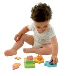 Puzzle Géométrique Formes 1234 à Empiler Boikido - Jouet En Bois -Jouets En Bois puzzle geometrique formes 1234 a empiler boikido jouet en bois 2