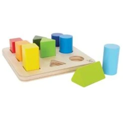 Puzzle Jeu De Formes Et De Couleurs Hape® - Jouets En Bois Bébé -Jouets En Bois puzzle jeu de formes et de couleurs hape jouets en bois bebe 4