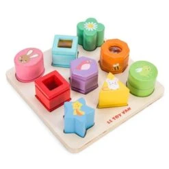 Puzzle Sensoriel Formesen Bois Premier Age Le Toy Van® 'Amis De La Forêt' - Jouets En Bois -Jouets En Bois puzzle sensoriel formes en bois premier age le toy van amis de la foret jouets en bois 2