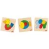 Puzzles Goki Animaux 3 Pièces- Jouets En Bois -Jouets En Bois puzzles goki animaux jouets en bois