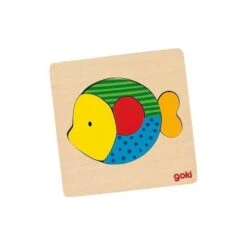 Puzzles Goki Animaux 3 Pièces- Jouets En Bois -Jouets En Bois puzzles goki animaux jouets en bois 2