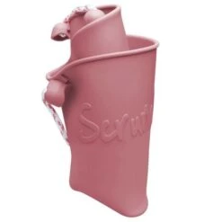 Seau De Plage Enfant En Silicone Vieux Rose Scrunch® - Jouets De Plage -Jouets En Bois seau de plage enfant en silicone vieux rose scrunch jouets de plage 1