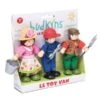 Set 3 Figurines Poupées Fermiers Budkins Le Toy Van® - Jouets En Bois - Jouets En Bois -Jouets En Bois set 3 figurines poupees fermiers budkins le toy van jouets en bois