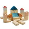 Set 30 Blocs De Construction Château Fort Orchard Plantoys® - Jouet En Bois