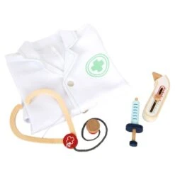 Set Blouse Et Ustensiles De Médecin Small Foot By Legler® - Jouets En Bois