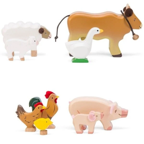 Set De La Ferme 9 Animaux En BoisLe Toy Van®- Jouets En Bois 4 Set De La Ferme 9 Animaux En BoisLe Toy Van®- Jouets En Bois – Image 2