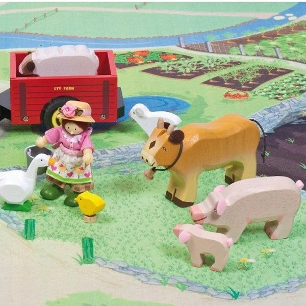 Set De La Ferme 9 Animaux En BoisLe Toy Van®- Jouets En Bois 6 Set De La Ferme 9 Animaux En BoisLe Toy Van®- Jouets En Bois – Image 4