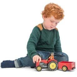 Set De La Ferme En Bois Le Tracteur De Bertie Le Toy Van®- Jouets En Bois -Jouets En Bois set de la ferme en bois le tracteur de bertie le toy van jouets en bois 5