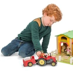 Set De La Ferme En Bois Le Tracteur De Bertie Le Toy Van®- Jouets En Bois -Jouets En Bois set de la ferme en bois le tracteur de bertie le toy van jouets en bois 6
