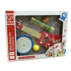 Set Petit Musiciens 5 Instruments En Bois Hape®- Jouets En Bois -Jouets En Bois set petit musiciens 5 instruments en bois hape jouets en bois 3