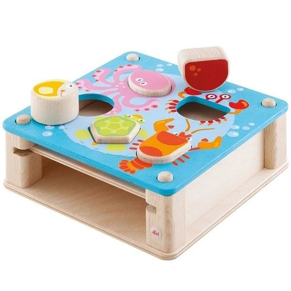 Sevi 1831 Jeu Emboitement Pirates- Jouets En Bois 4 Sevi 1831 Jeu Emboitement Pirates- Jouets En Bois – Image 2