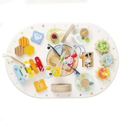 Table Activités Sensorielles Nuage & Arc En Ciel Le Toy Van® - Jouets En Bois -Jouets En Bois table activites sensorielles nuage arc en ciel le toy van jouets en bois 2