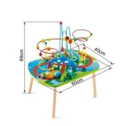 Table D'activités Circuit Train Jungle Hape® - Jouets En Bois Bébé -Jouets En Bois table d activites circuit train jungle hape jouets en bois bebe 6