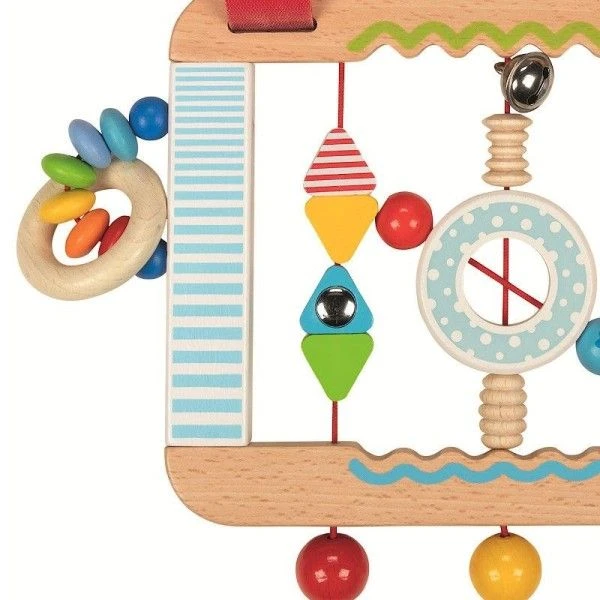 Tableau D'activité En Bois Confetti Heimess® - Jouets Bébé Bio 4 Tableau D'activité En Bois Confetti Heimess® - Jouets Bébé Bio – Image 2