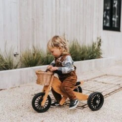 Tricycle évolutif Draisienne En Bois 2 En 1 Tiny Tot 10" Bambou Kinderfeets®- Draisienne 1 An -Jouets En Bois tricycle evolutif draisienne en bois 2 en 1 tiny tot 10 bambou kinderfeets 6