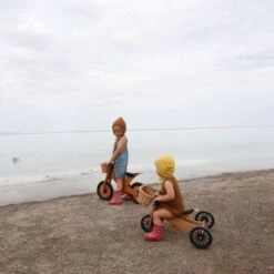 Tricycle évolutif Draisienne En Bois 2 En 1 Tiny Tot 10" Bambou Kinderfeets®- Draisienne 1 An -Jouets En Bois tricycle evolutif draisienne en bois 2 en 1 tiny tot 10 bambou kinderfeets 8