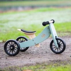 Tricycle évolutif Draisienne En Bois 2 En 1 Tiny Tot 10" Vert Kinderfeets® - Draisienne évolutive -Jouets En Bois tricycle evolutif draisienne en bois 2 en 1 tiny tot 10 vert kinderfeets draisienne evolutive 2