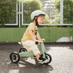 Tricycle évolutif Draisienne En Bois 2 En 1 Tiny Tot 10" Vert Kinderfeets® - Draisienne évolutive -Jouets En Bois tricycle evolutif draisienne en bois 2 en 1 tiny tot 10 vert kinderfeets draisienne evolutive 8