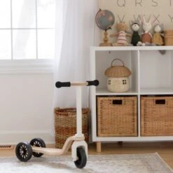 Trottinette 3 Roues En Bois Kinderscooter Kinderfeets® - Trottinette Bois -Jouets En Bois trottinette 3 roues en bois kinderscooter kinderfeets trottinette bois 5